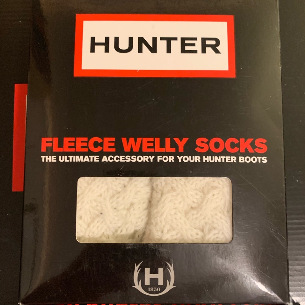Hunter Welly Socks - Ivory
